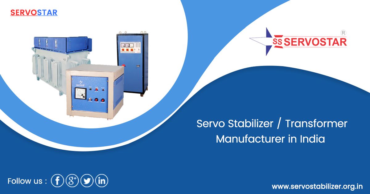 Servo Voltage Stabilizer Manufacturer in India