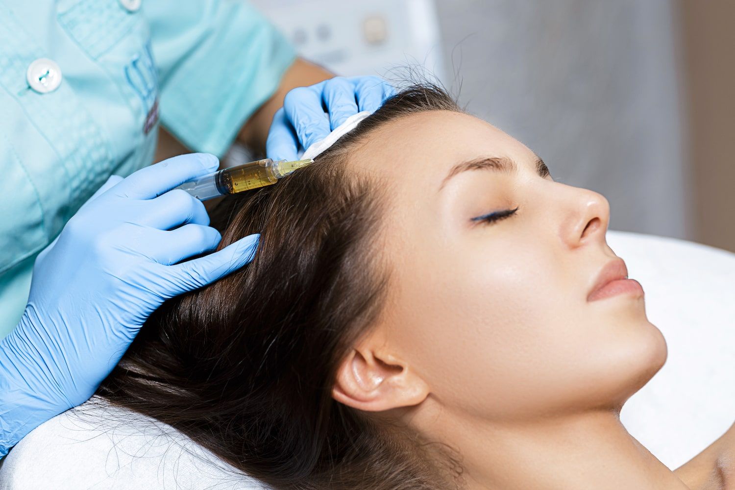 Plasma injection for hair in Riyadh