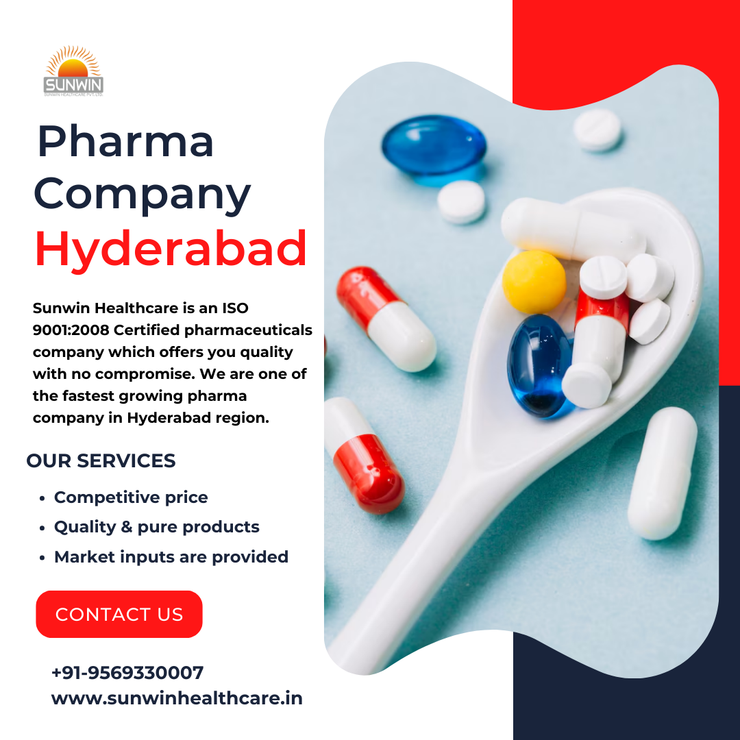 Best PCD Pharma Company Hyderabad - Sunwin Healthcare