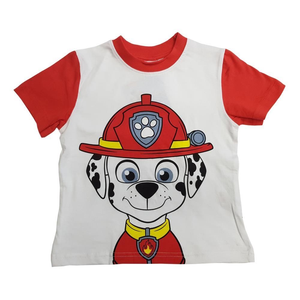 Paw Patrol Children Top Marshall T-Shirt Sizes from 2 to 7 years