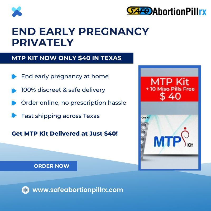Buy MTP Kit Online discreetly and safely in Dallas Texas