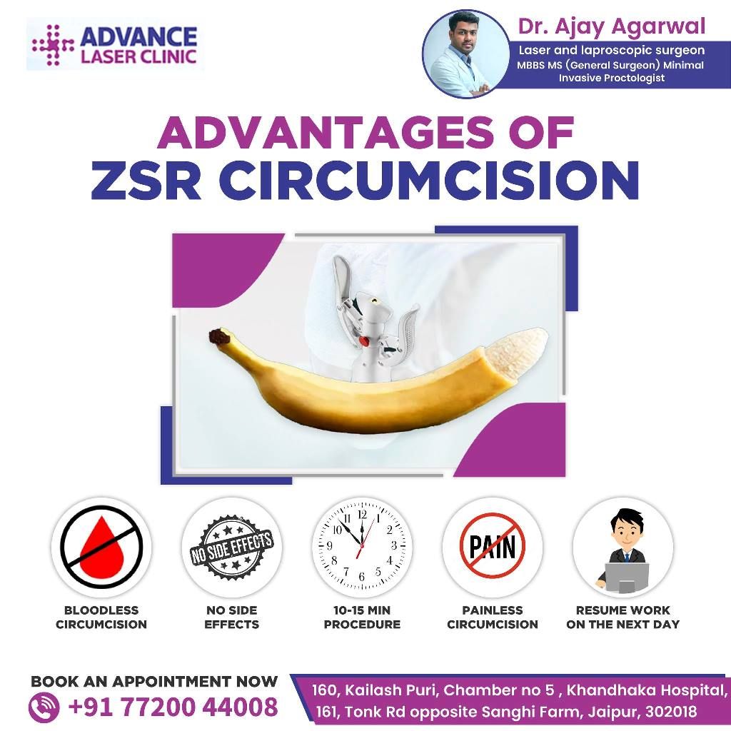 Dr. Ajay Agrawal – Trusted ZSR Circumcision and Phimosis Doctor in Jaipur