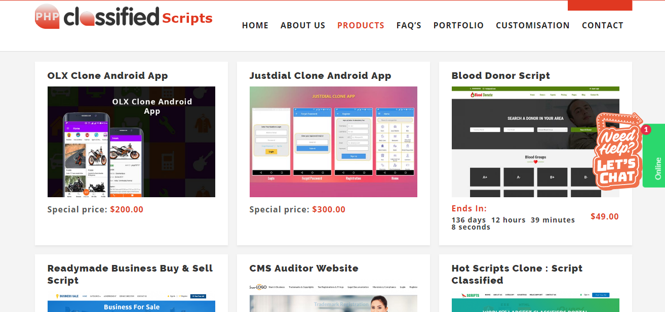 Classified Scripts - PHP Readymade Classified Scripts