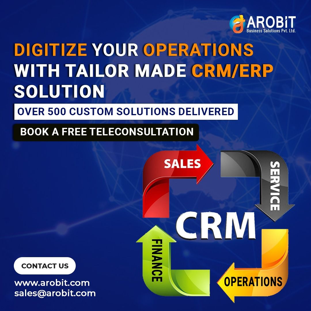 Top CRM Development Company in Kolkata - Arobit: Customer-Centric Solutions for Growth
