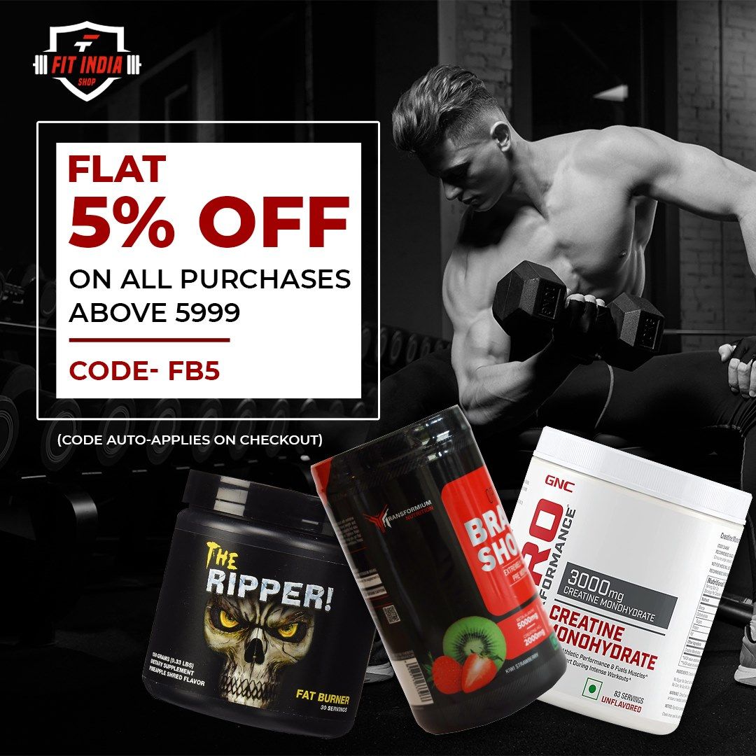 Buy 100% Authentic Supplements Online in India – Fit India Shop