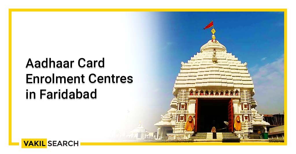 Aadhaar Card Enrolment Centers In Faridabad