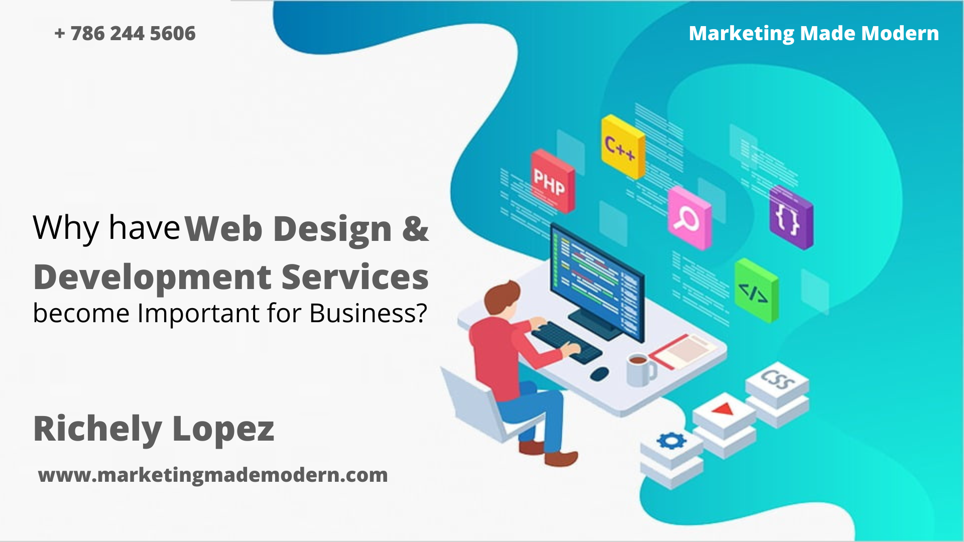 Why have Web Design & Development Services become Important for Business?