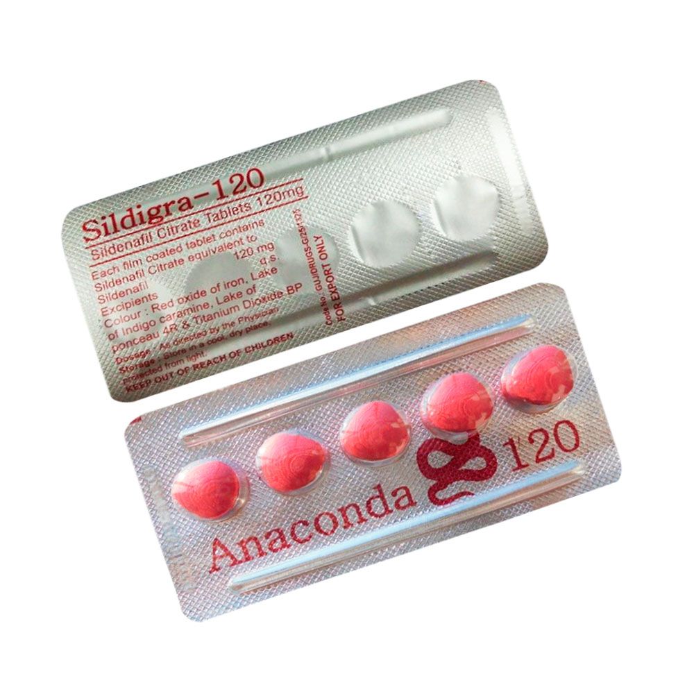 Order Anaconda 120mg Dosage in UK | Sildenafil citrate 120mg