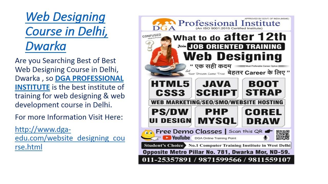 Web Designing Course in Delhi