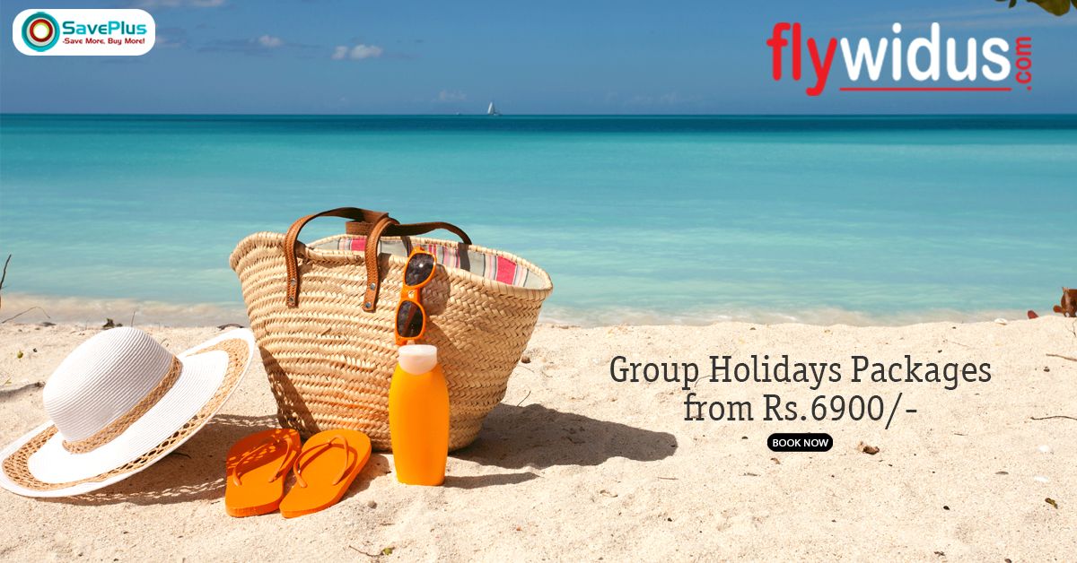 Flywidus Coupons, Deals & Offers: Group Holidays Packages from Rs.6900