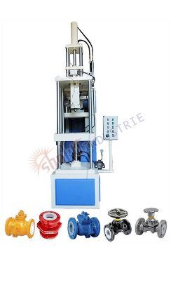 Injection Transfer Moulding Machine:FEP Lined Valve Machine,Transfer Molding Machine Ahmedabad