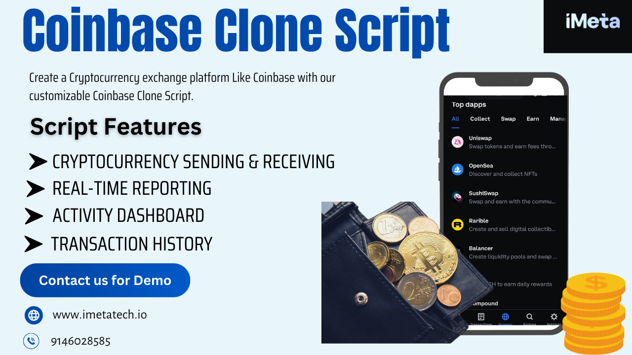 Coinbase Clone Script | iMeta Technologies