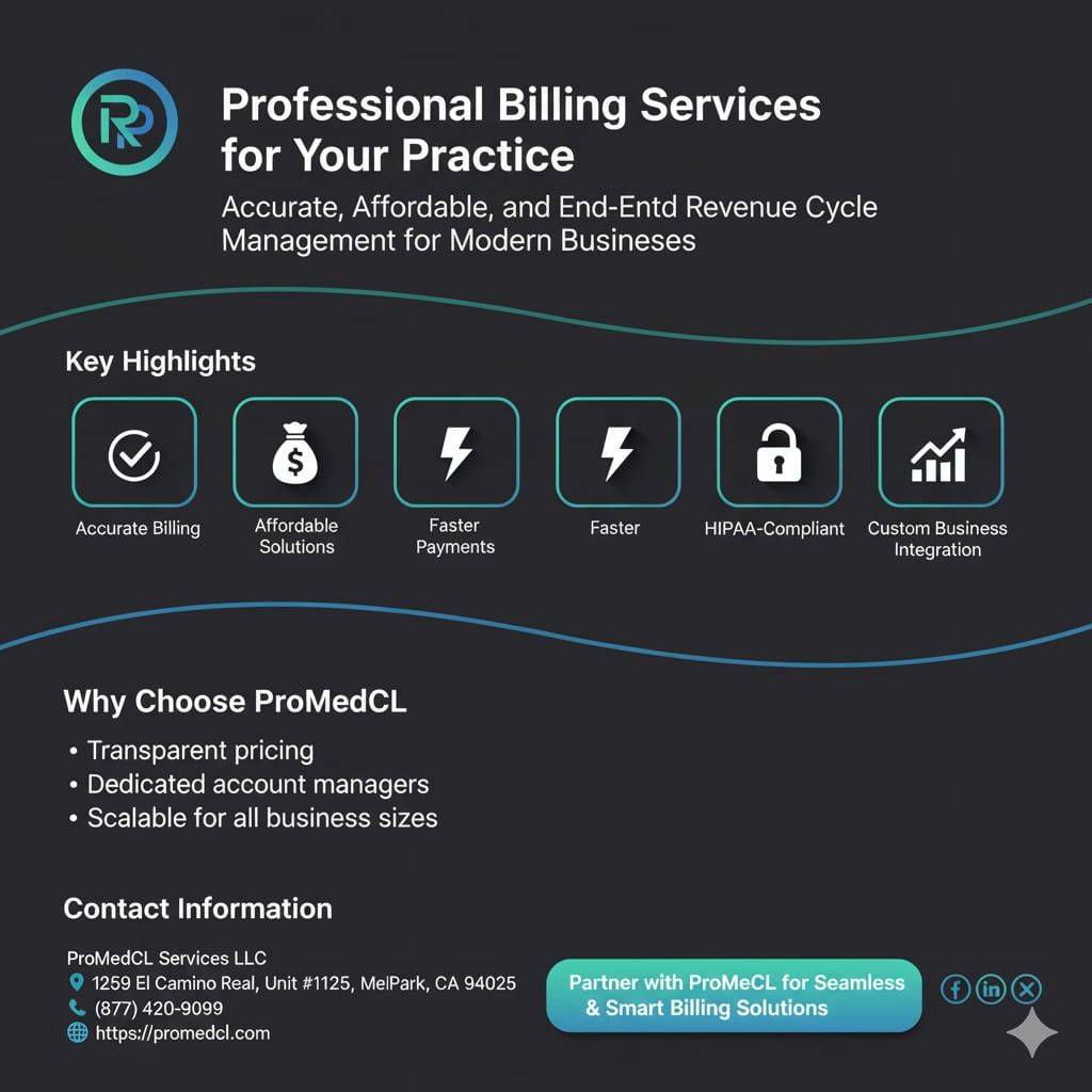 Professional Medical Billing Solution for Faster Reimbursements & Zero Revenue Leakage