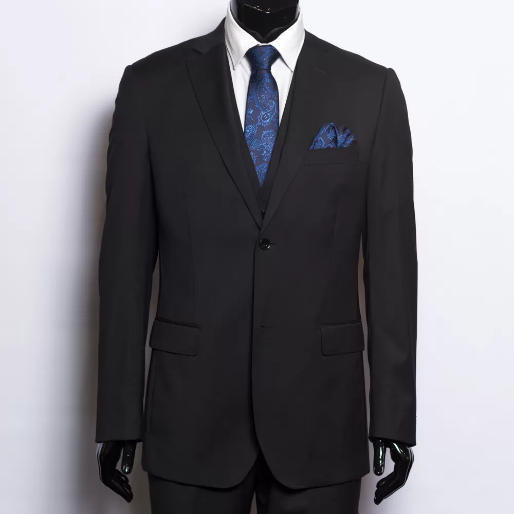 Get 10% off on Khaliques Black Suits 3 piece suits 272100SBKWC636R
