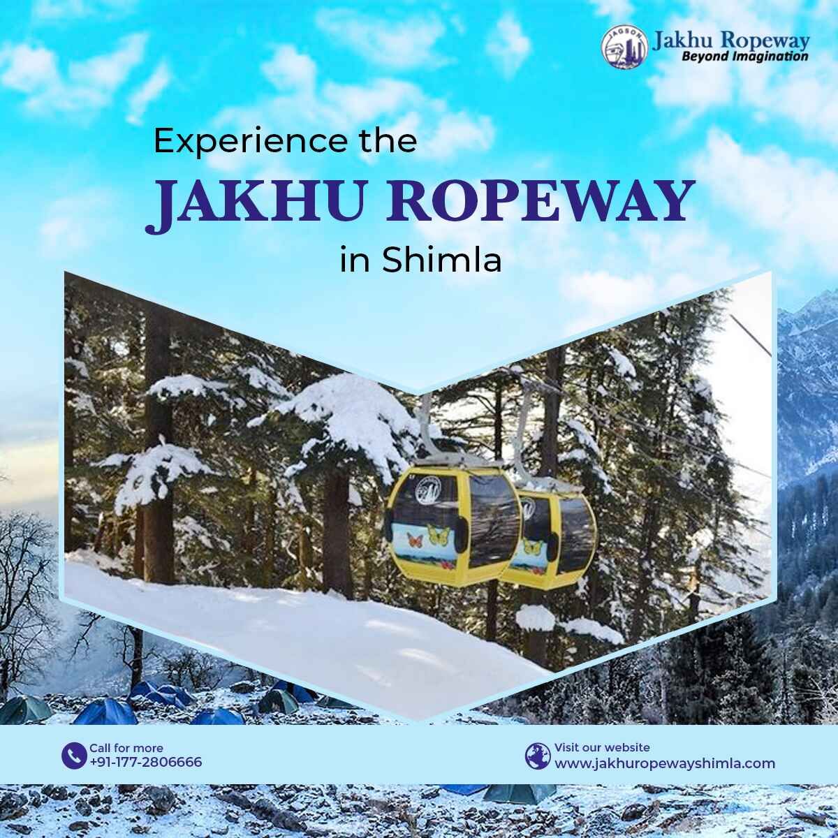 Experience the Jakhu Ropeway in Shimla!