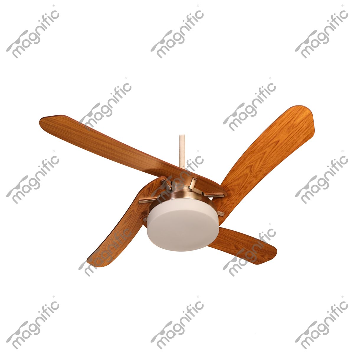 Wooden Ceiling Fan with Light  |  Magnific Designer fans