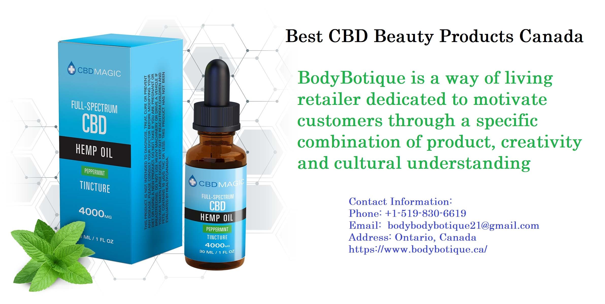 Best CBD Beauty Products Canada | BodyBotique