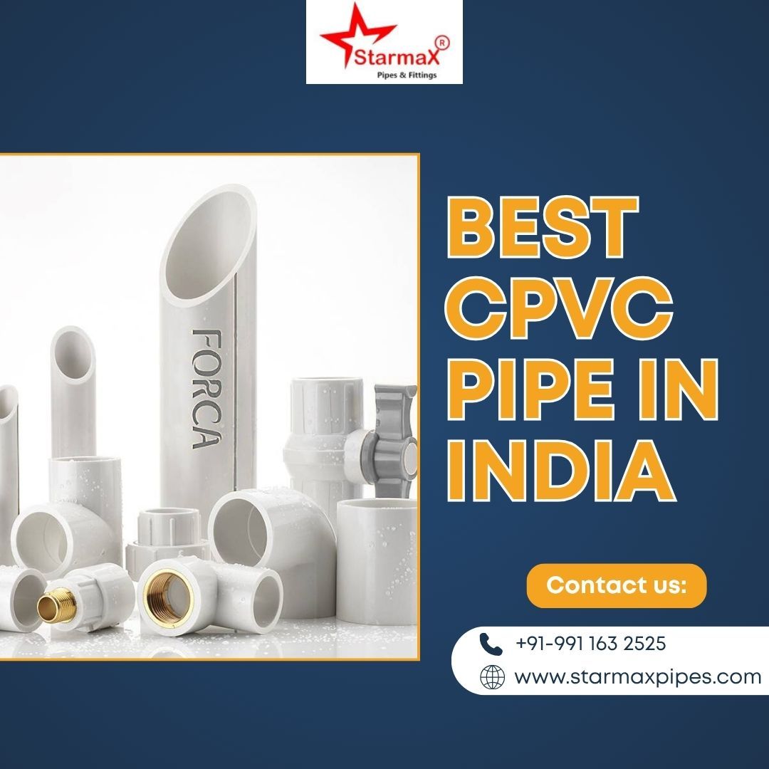 Best CPVC Pipe in India at Affordable Prices – Order Now