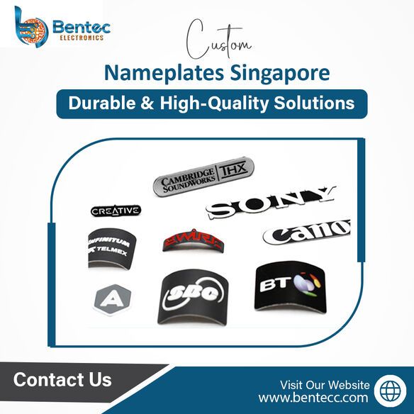 Custom Nameplates Singapore – Durable & High-Quality Solutions