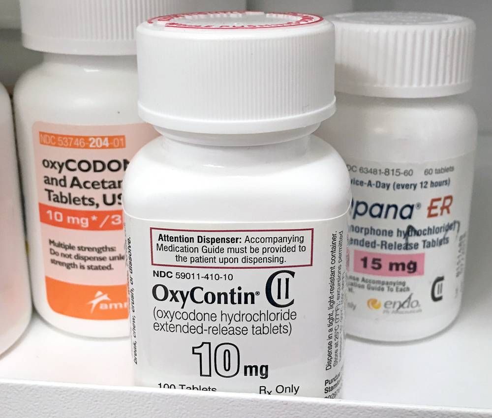 Oxycodone tablets or capsules