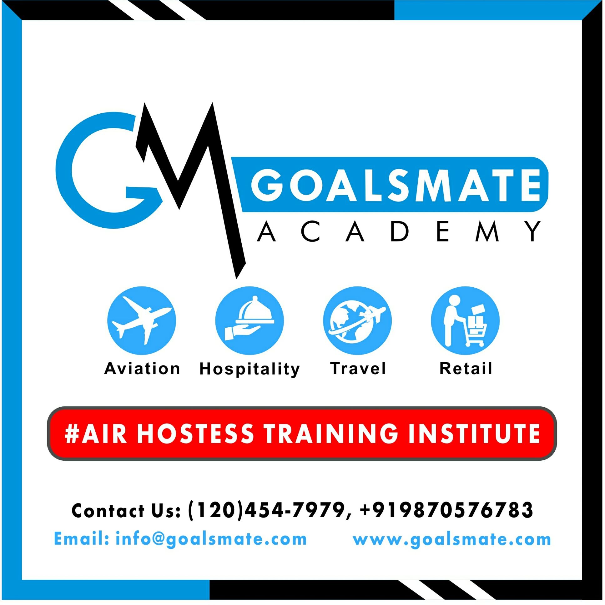 Air hostess institute in Noida - Goalsmate