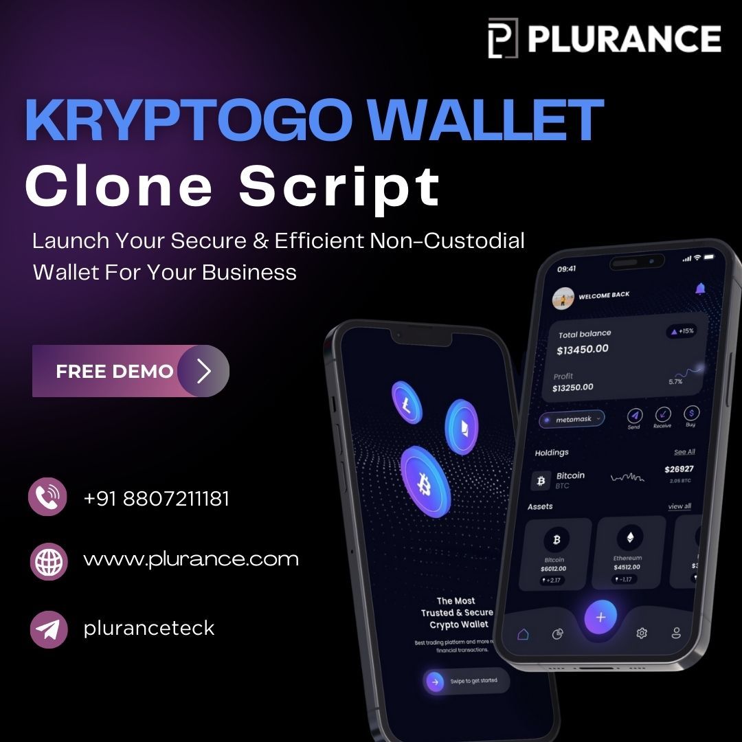 Kryptogo Clone Script – Deploy a Web3-Ready Multi-Asset Wallet